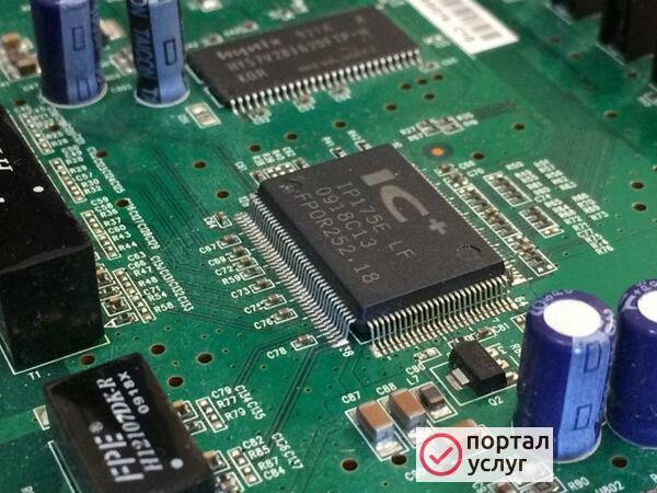 Фото Сборка печатных плат: монтаж chip dip smd