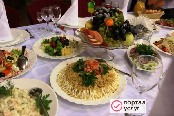 Фото Обслуживание банкетов