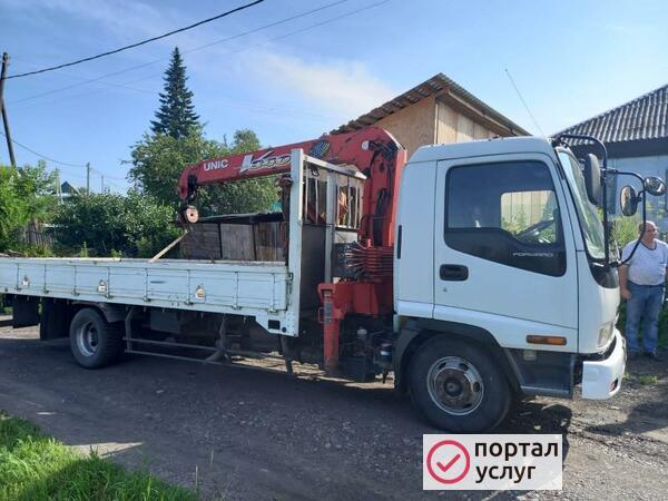 Фото Услуги манипулятора самогруза