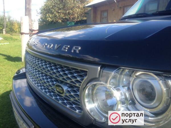 Фото  Range Rover с водителем на свадьбу