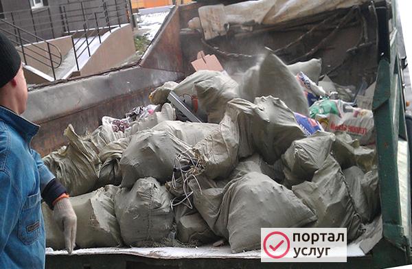 Фото Вывоз мусора сегодня