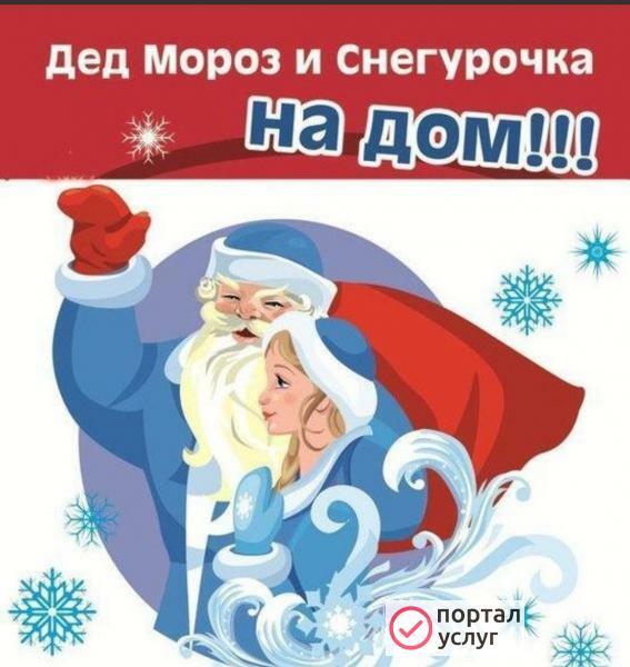 Фото Дед Мороз и Снегурочка на дом
