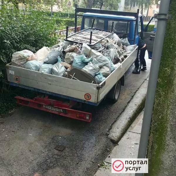 Фото Вывоз мусора газелью