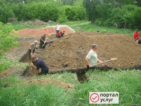 Фото Земляные работы