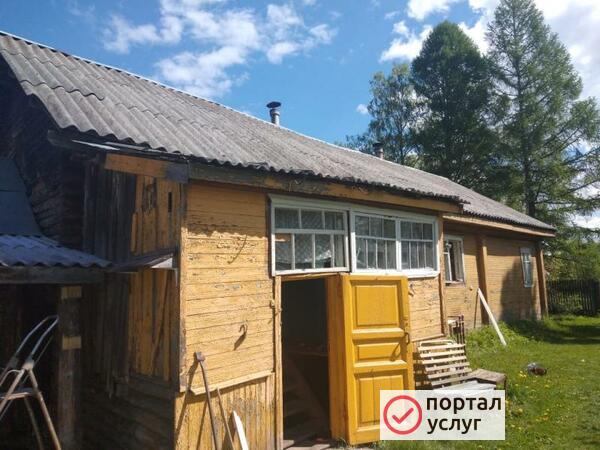 Фото снос дома и вывоз мусора.