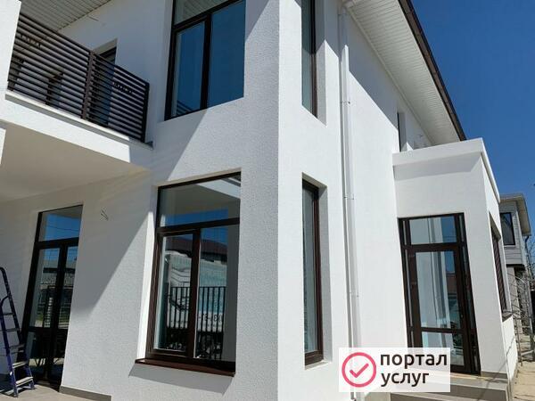 Фото Фасадные работы,утепление, короед