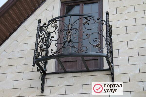 Фото Балконы кованые