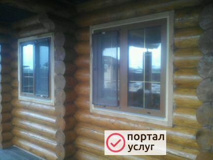 Фото Шлифовка срубов