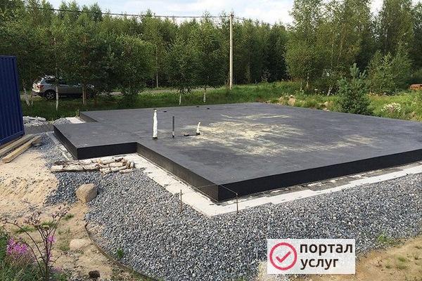 Фото Устройство фундаментов всех видов