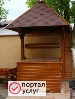 Фото Бригада квалифицированных рабочих выкопает колодец