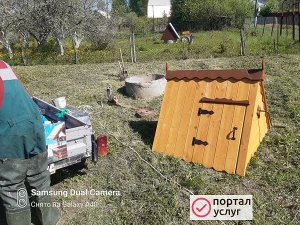 Фото Чистка колодца Можайск 