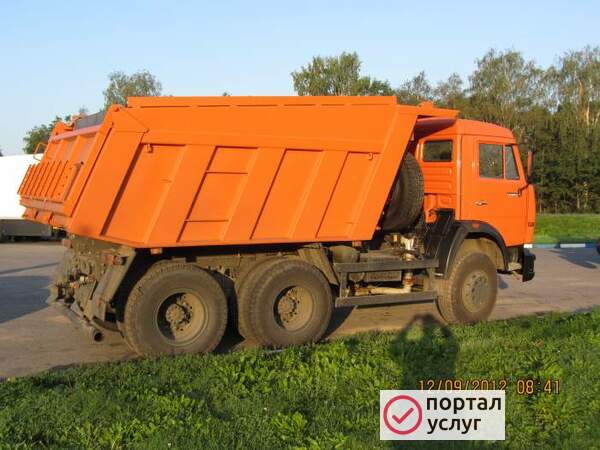 Фото Услуги камаза самосвала 24/7