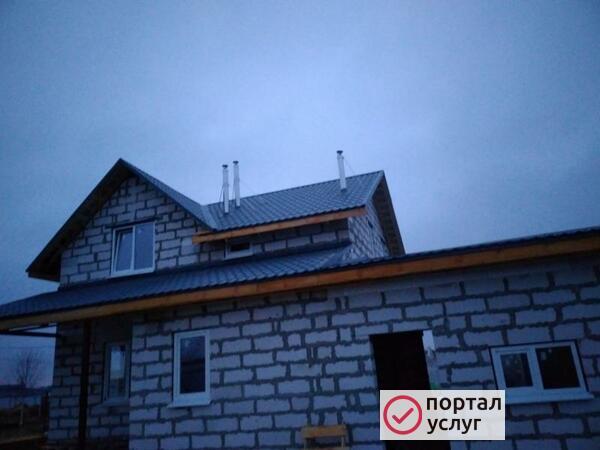Фото Кровельные работы , монтаж кровли