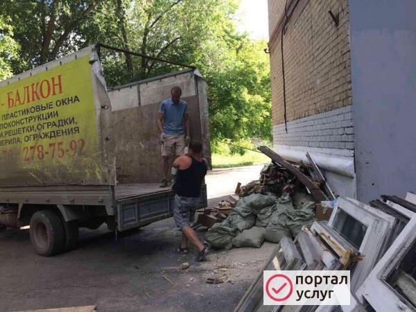 Фото Вывоз мусора на газели