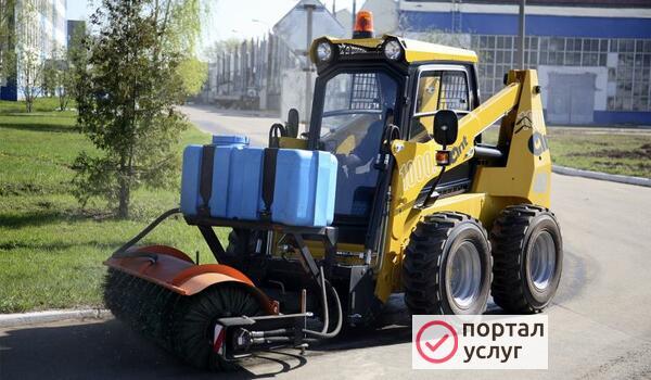 Фото Услуги мини погрузчика срочно 