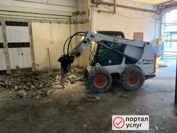 Фото Услуги мини погрузчика