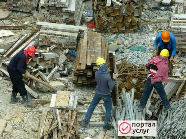 Фото Услуги разнорабочих