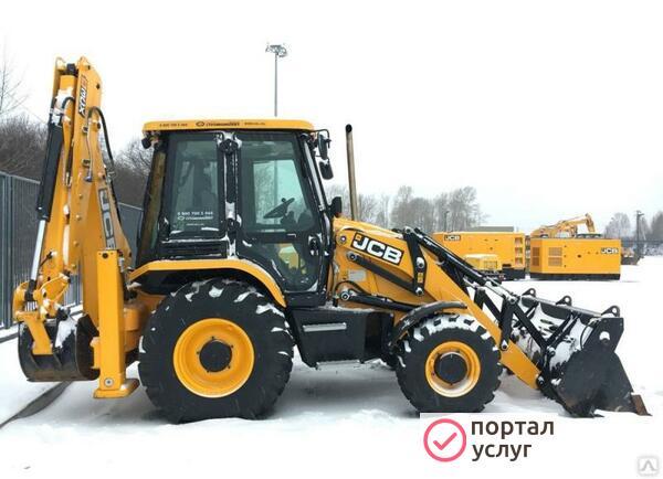 Фото Услуги экскаватора погрузчика.