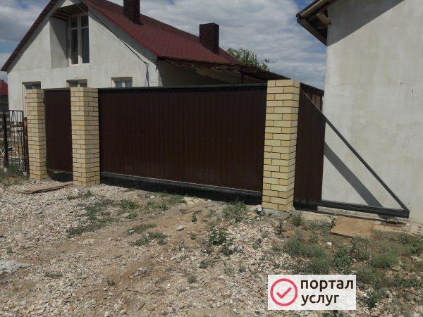 Фото Откатные ворота