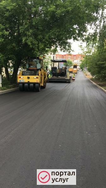 Фото Асфальтирование дорог