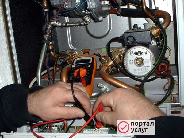 Фото ремонт газовых котлов 