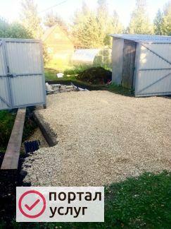 Фото Щебень с доставкой в Гатчину