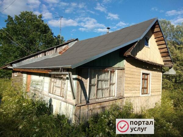Фото снос дома и вывоз мусора.