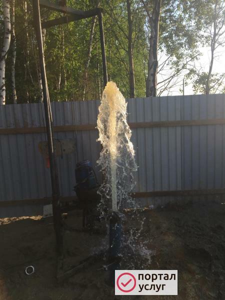 Фото Бурение скважин на воду