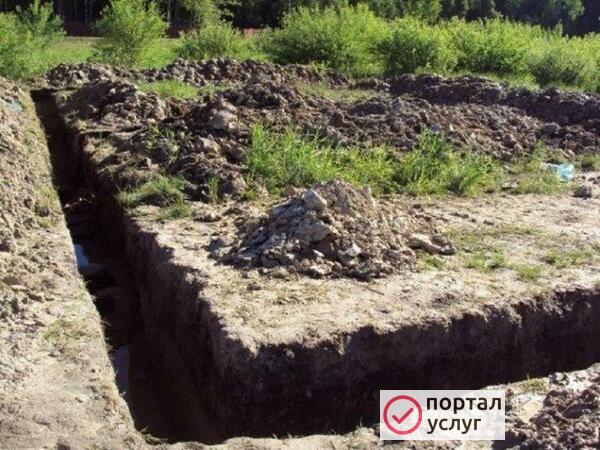 Фото копка траншей вручную 