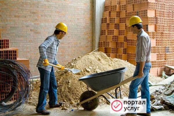 Фото Услуги разнорабочих 