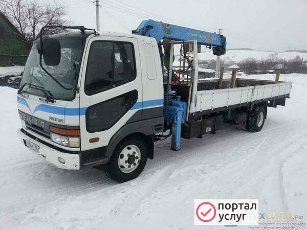 Фото Услуги манипулятора, грузоперевозки
