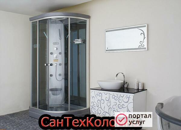 Фото Монтаж душевых кабин