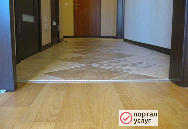 Фото Укладка линолеума