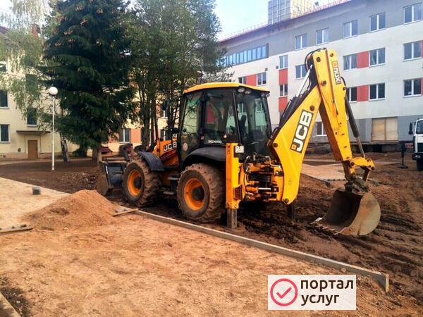 Фото Услуги Экскаватора-погрузчика JSВ 3 СХ 