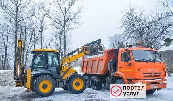 Фото Услуги экскаватора-погрузчика, самосвала