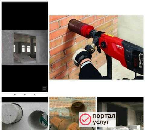 Фото Алмазное бурения