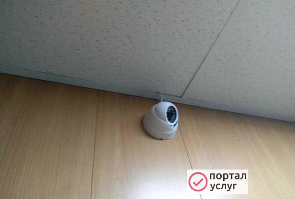 Фото Монтаж видеонаблюдения