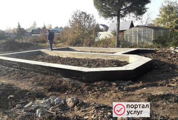 Фото Строительство фундаментов