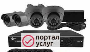Фото Установка видеонаблюдения