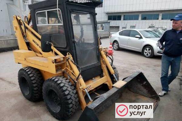 Фото Услуги мини погрузчика