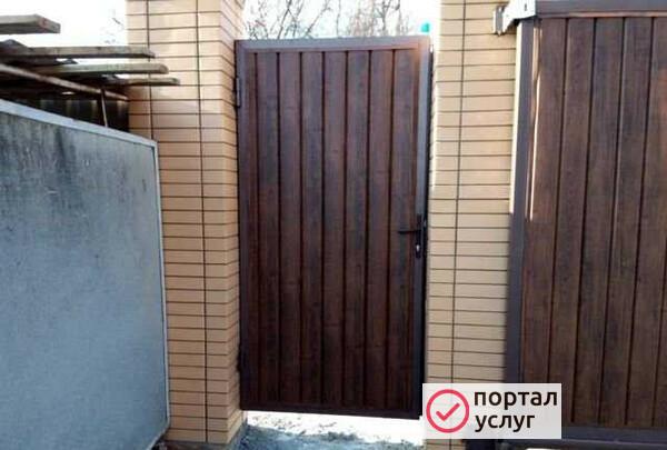 Фото Откат. Ворота+ Привод+ Калитка