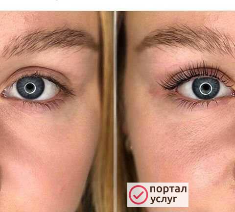 Фото Ламинирование ресниц+ботокс