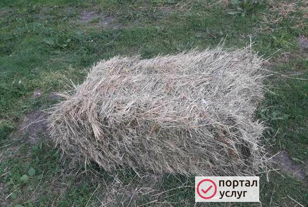 Фото Прессую сено солому