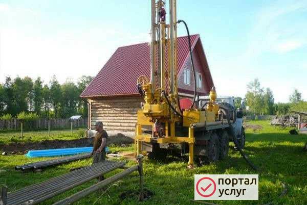 Фото Бурение на воду
