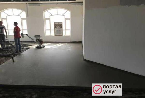 Фото Стяжка пола