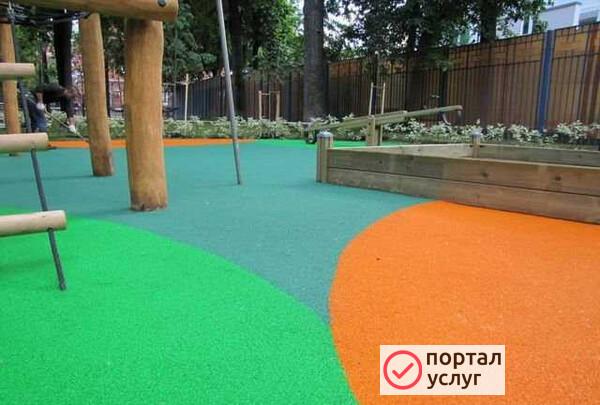 Фото Резиновое покрытие