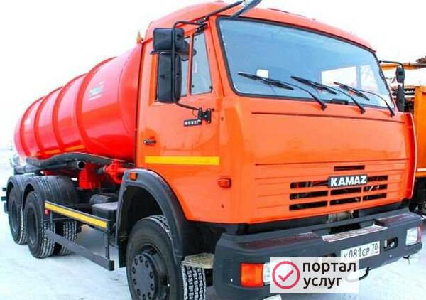 Фото Выкачка сливных ям