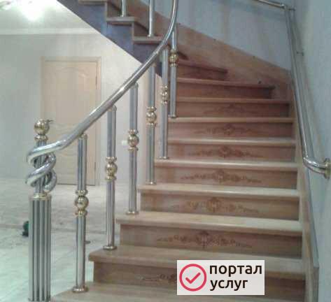 Фото Перила из нержавеющей стали