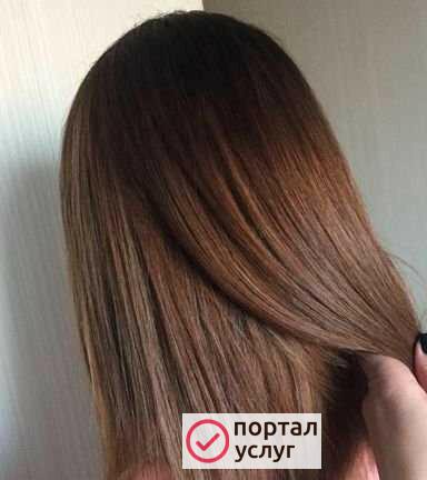 Фото Окрашивание волос краской клиента