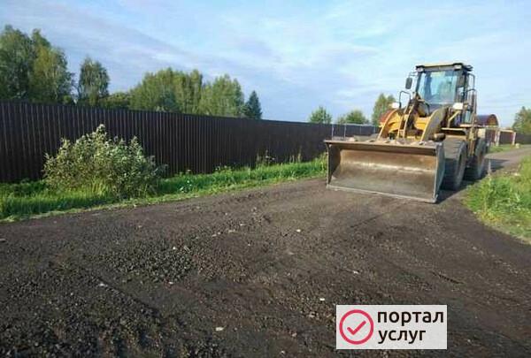 Фото Планировка и ремонт дорог